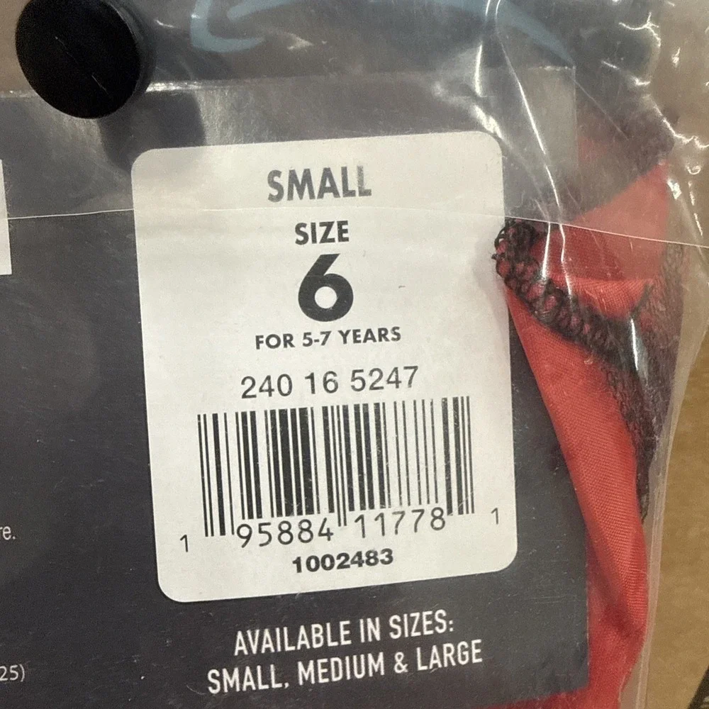 DC Harley Quinn Costume Size Small Ages 5-7